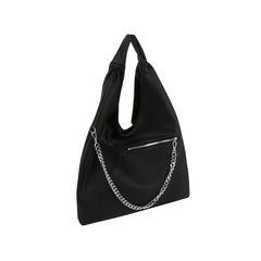 Chain Zipper Detail Hobo