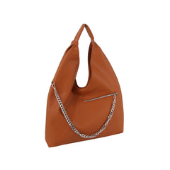 Chain Zipper Detail Hobo