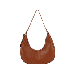 Chain Detail Woven Design Shoulder Hobo Bag