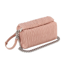 Wooven Design Structured Rectangular Shoulder Bag