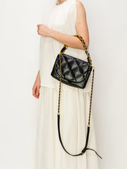 Chain Satchel Shoulder Tote Bag Purse