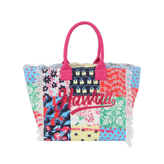 Hawaii vacation beach printing tote