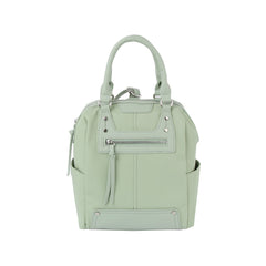 Stone Studded Soft Leather Backpack