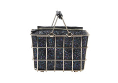 Women Girls Box Clutch  Shoulder Purse Party Evening Bag Double handle