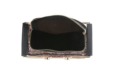 Women Girls Box Clutch  Shoulder Purse Party Evening Bag Double handle