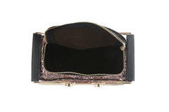 Women Girls Box Clutch  Shoulder Purse Party Evening Bag Double handle