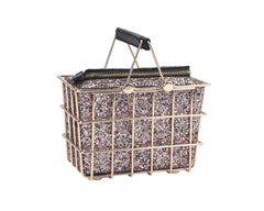 Women Girls Box Clutch  Shoulder Purse Party Evening Bag Double handle