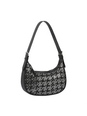 Sequin Detail Shoulder Bag