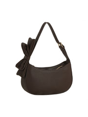 Bow Accent Strap Shoulder Bag