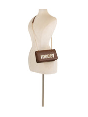 Money Logo Chain Wallet Crossbody