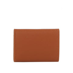 Mini Turn-Lock Tri-Fold Wallet