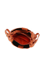 Soft Leather Classic Design Bucket Bag