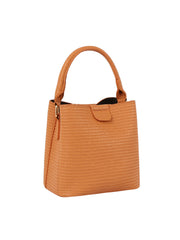 Textured multiple compartments tote