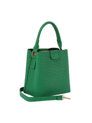 Textured multiple compartments tote