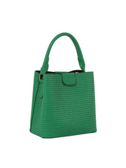 Textured multiple compartments tote