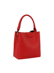 Textured multiple compartments tote