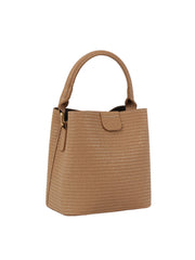 Textured multiple compartments tote
