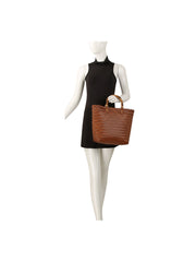 Woven Top Handle Market Tote