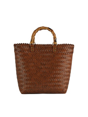 Woven Top Handle Market Tote
