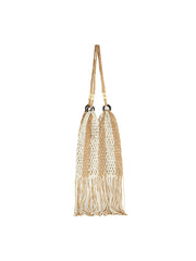 Coastal Fringe Net Shoulder Bag