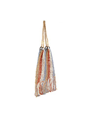 Coastal Fringe Net Shoulder Bag