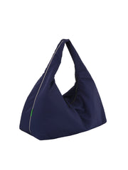 Padded Pyramid Hobo Bag