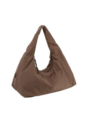 Padded Pyramid Hobo Bag