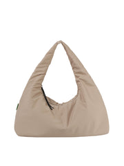 Padded Pyramid Hobo Bag