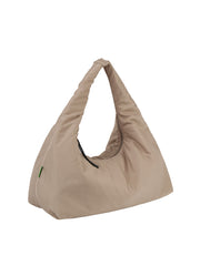 Padded Pyramid Hobo Bag