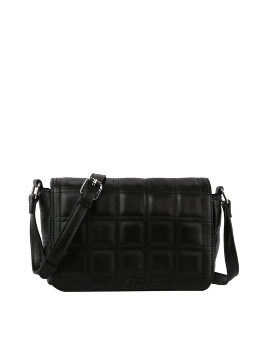 Front flap designed soft leather crossbody