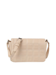 Front Flap Designed Soft Leather Crossbody