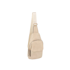 Front Pocket Travel Leather Sling Bag