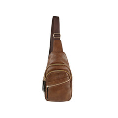Multi Pocket Front Crossbody Sling