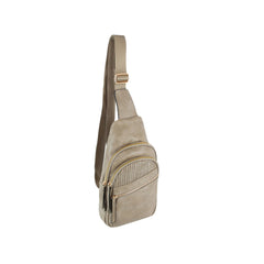 Multi Pocket Front Crossbody Sling