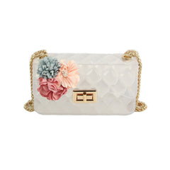 Women Flower Small Crossbody Purse Shoulder Bag