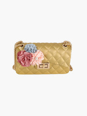 Women Flower Small Crossbody Purse Shoulder Bag