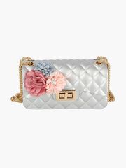 Women Flower Small Crossbody Purse Shoulder Bag