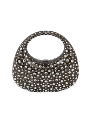 Gem studded unique evening clutch