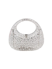 Gem studded unique evening clutch