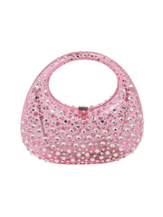 Gem studded unique evening clutch