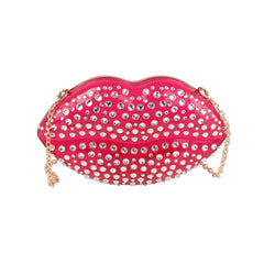 Luxury Mouth Crystal Evening Bag