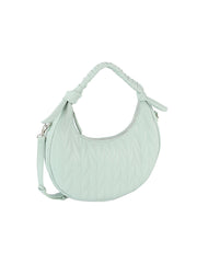 Knitted Pattern Hobo Bag