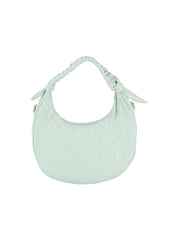 Knitted Pattern Hobo Bag