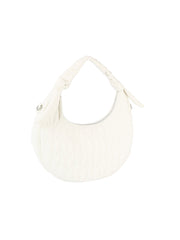 Knitted Pattern Hobo Bag