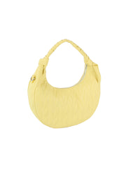 Knitted Pattern Hobo Bag