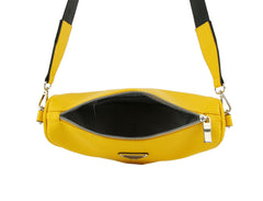 Upside-Down Triangle Crossbody With Cute Pocket Key Ring