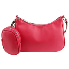 Daily Crossbody Bag With Small Pocket Key Ring