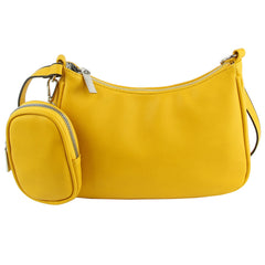 Daily Crossbody Bag With Small Pocket Key Ring