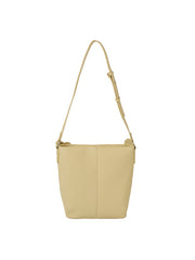Leather chain detail crossbody bag