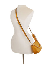 Classic simple chain detail petite crossbody